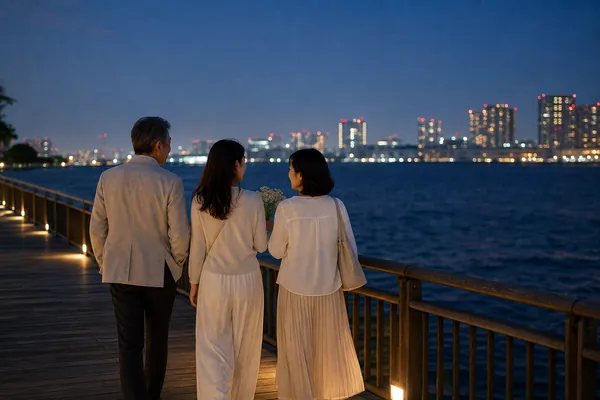 お台場・東京湾を望む散骨イメージ