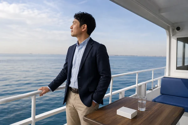 海洋散骨の船酔い対策｜東京湾の波特性・酔い止め薬・委託切替の判断【2026年版】のサムネイル画像